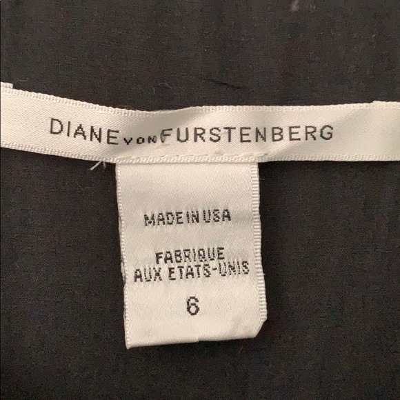 Diane Von Frustenberg - Black Designer Dress - Picture 8 of 10